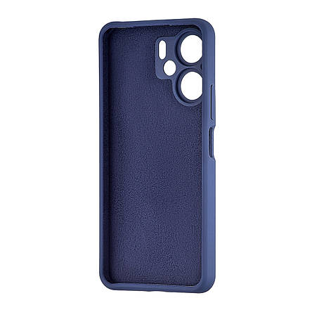 Чохол Silicone Case Xiaomi Redmi 13C 4G/Redmi 13C 5G/Poco C65/Poco M6 5G Midnight Blue, фото 2