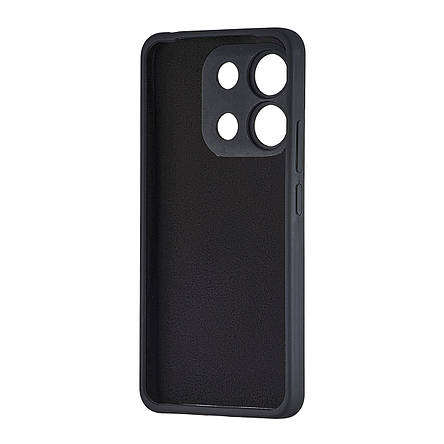 Чохол Silicone Case Xiaomi Redmi Note 13 4G Black, фото 2