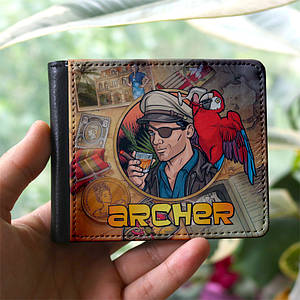 Гаманець Спецагент Арчер "Pirate and parrot" / Archer