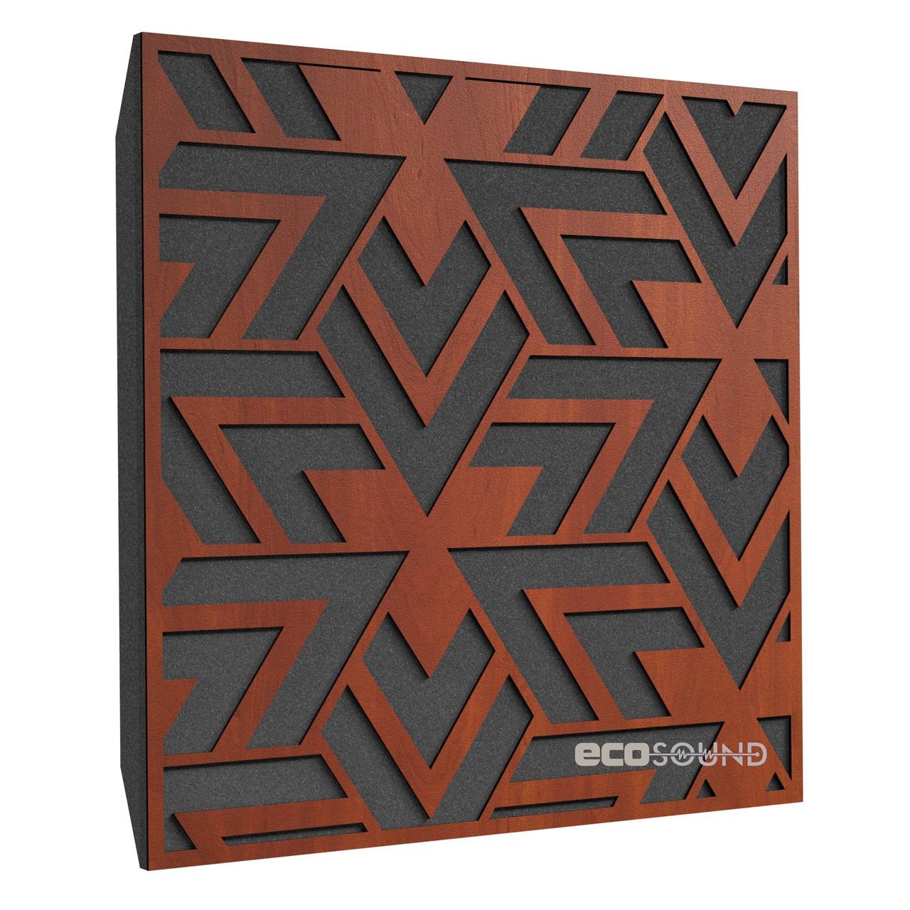 Акустична панель Ecosound Arrow Apple-Locarno 50 х 50 см 53 мм коричневий