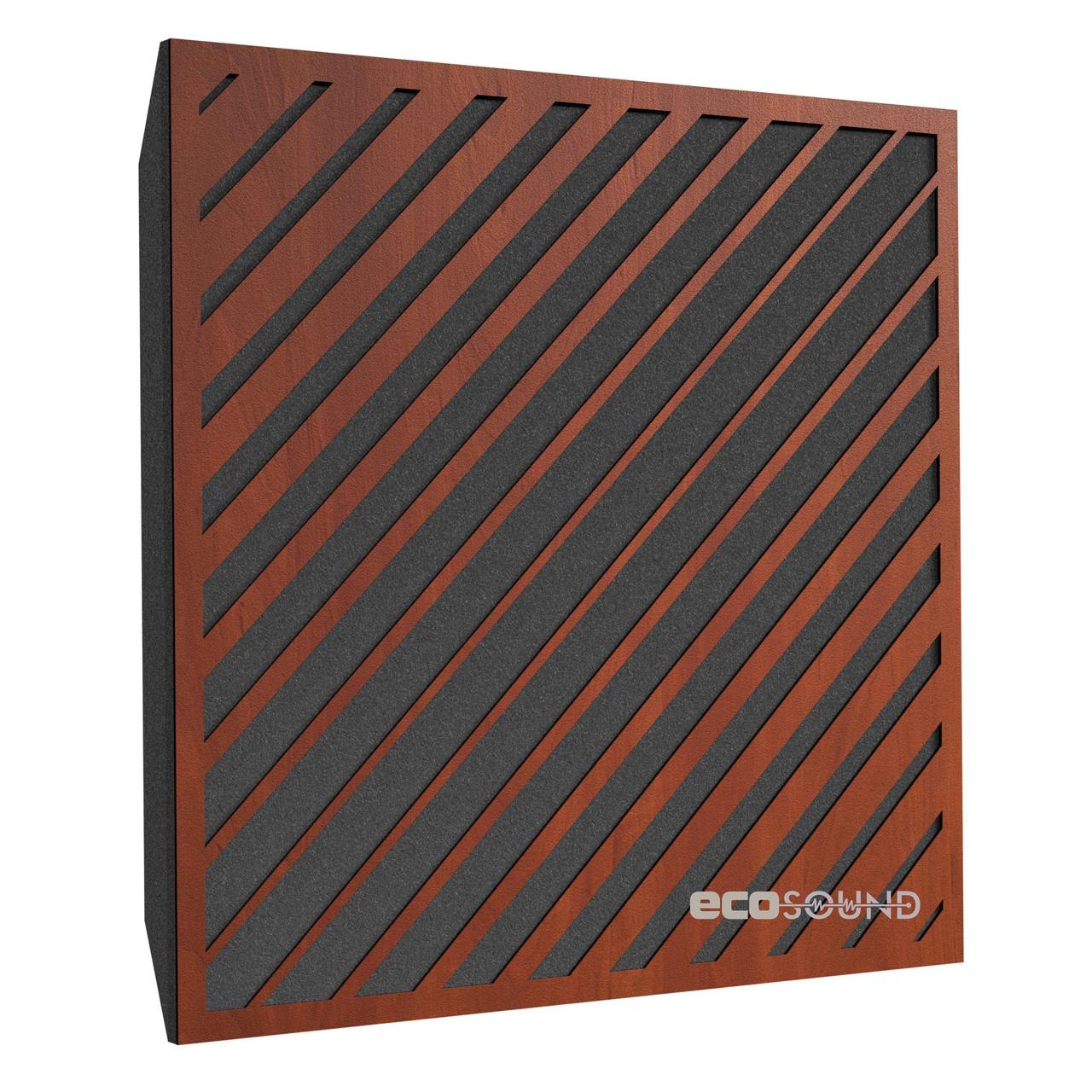 Акустична панель Ecosound Simple-Line Apple-Locarno 50 х 50 см 53 мм коричневий