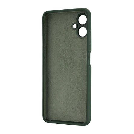 Чохол Silicone Case Samsung A06 (A065) Dark Green, фото 2
