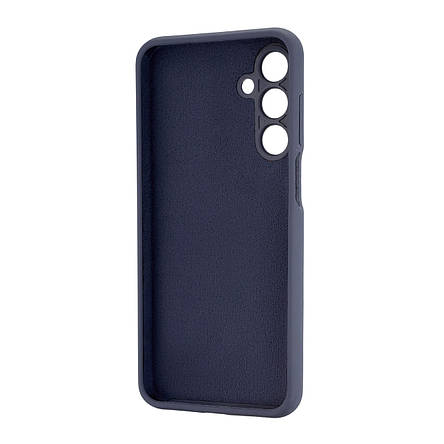 Чохол Silicone Case Samsung A16 4G (A165)/A16 5G (A166) Midnight Blue, фото 2