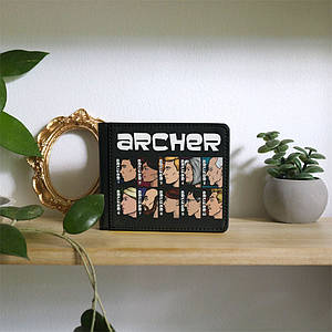 Гаманець Спецагент Арчер "Faces" / Archer