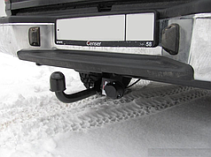 Фаркоп Nissan Navara D40 2005-2015 (Нісан Навара d40) польський на болтах