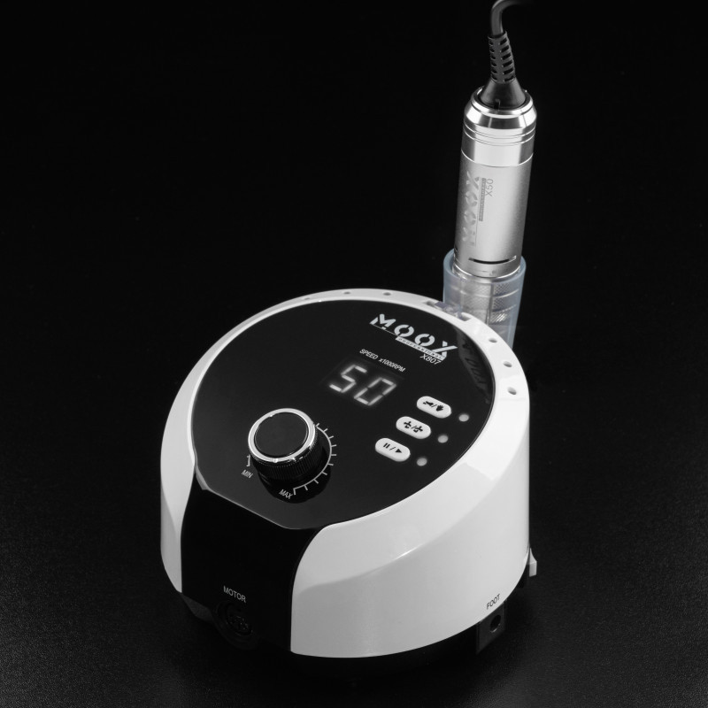 Фрезер для манікюру і педикюру MOOX X 807, 50 000 об/хв, 65 W, Білий, фото 1