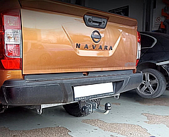 Фаркоп Nissan Navara D23 2015- (Нісан Навара d23) оцинкований на болтах