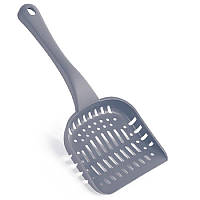 Лопатка велика сіра для очищення туалету No2 Природа PR740440