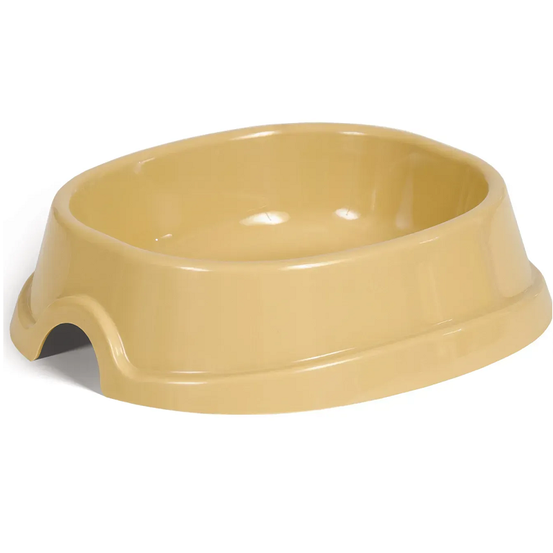 Миска для собак і котів No1 Модерн 300 мл світло-бежева Природа, фото 1