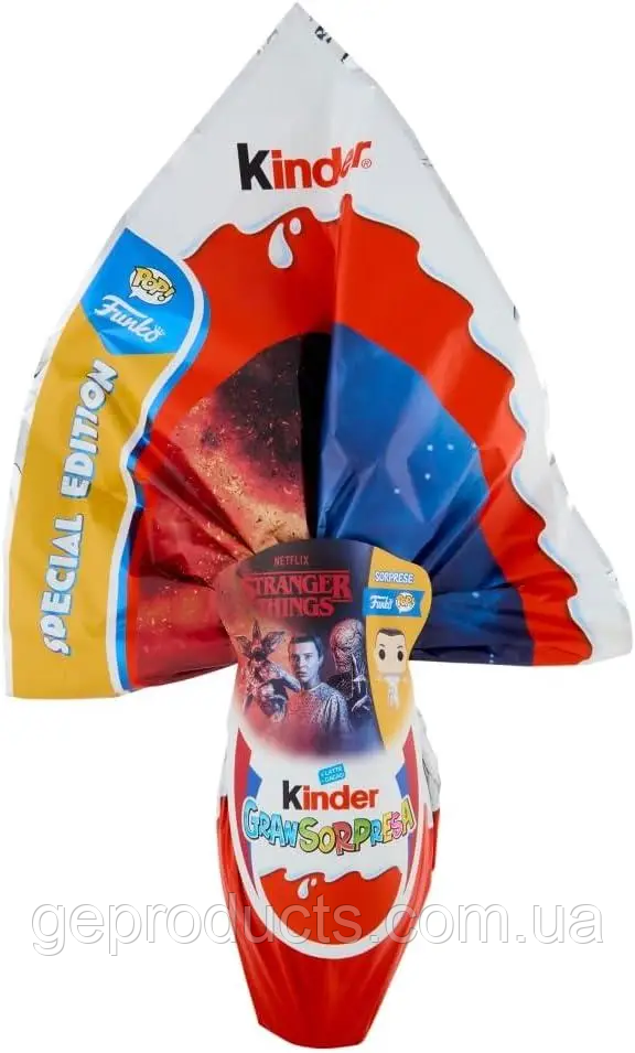 Шоколадне яйце Kinder Stranger Things 220г