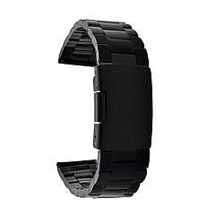 Сталевий браслет AWARDER 22 мм Black