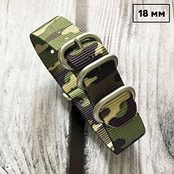 Ремешок Nato Camo Multicam 18 мм