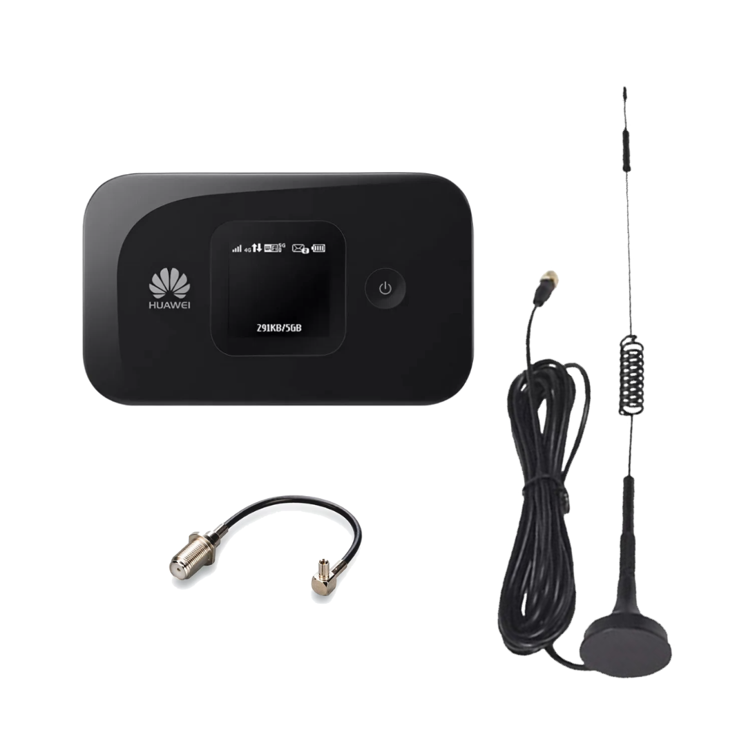 3G/4G комплект в авто роутер Huawei E5577s-321 (АКБ 3000 mAh) + автомобільна антена 7 Дб