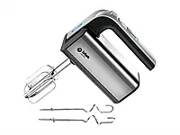 Міксер ручний 1600 Вт BITEK BT-6664 5 швидкостей, режим турбо, віночки 2 шт., насадки для тіста 2 шт.