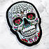 Шеврон мексиканський череп 3D ПВХ на липучці, фото 2