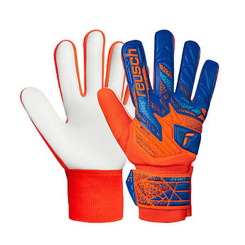 Воротарські рукавиці Reusch Attrakt Starter Solid 5570514-2290, Жовтогарячий, Розмір (EU) — 10