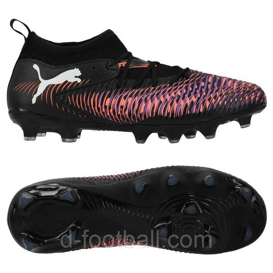 Дитячі бутси Puma Future 8 Match FG/AG 108143-01, Чорний, Розмір (EU) — 33