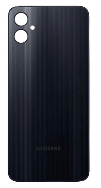Задня Кришка для Samsung A055 Galaxy A05 чорна, оригінал PRC + скло камери, фото 1