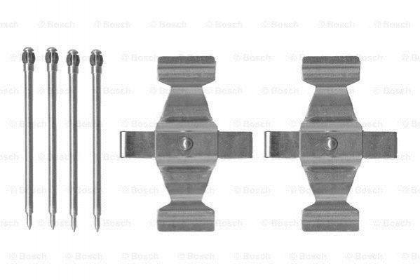 К-кт. встановлення передн. гальм. колод. W163, W220 BOSCH 1987474338 Mercedes M-Class 1634200883, A1634200883