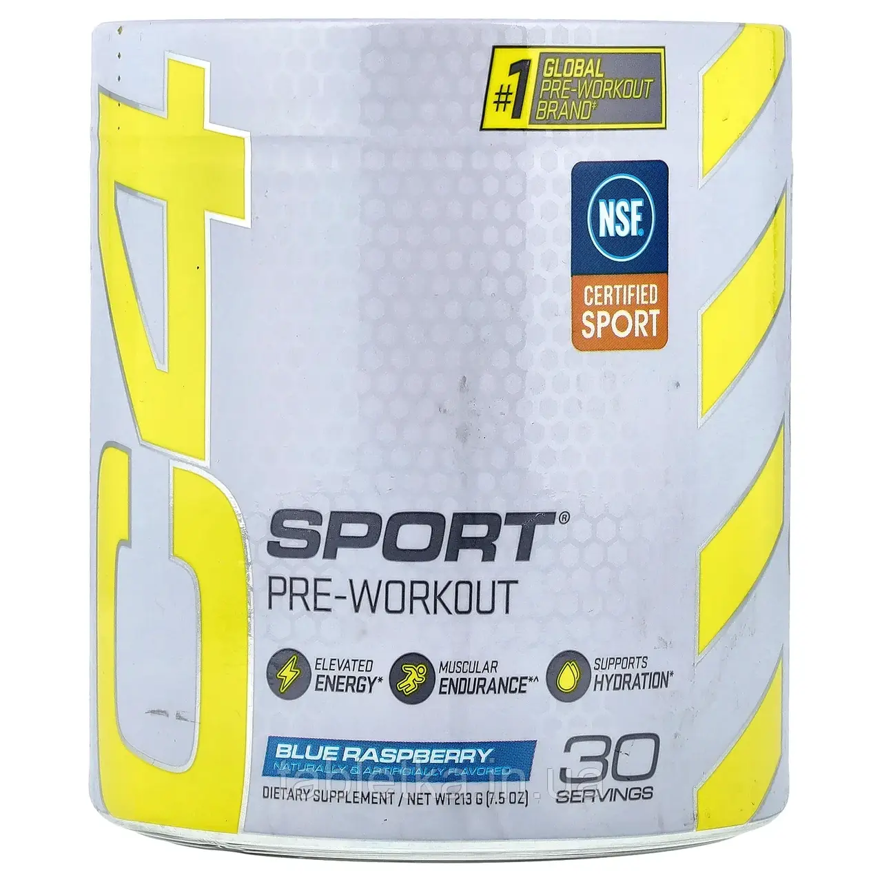 Cellucor, C4 Sport, перед тренуванням, блакитна малина, 9,5 унції (270 г) Київ