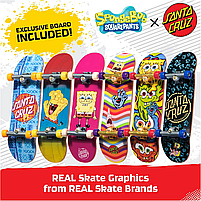 Фінгерборди Tech Deck Santa Cruz Skateboards x SpongeBob SquarePants Sk8Shop Bonus Pack - набір 6 шт, фото 4