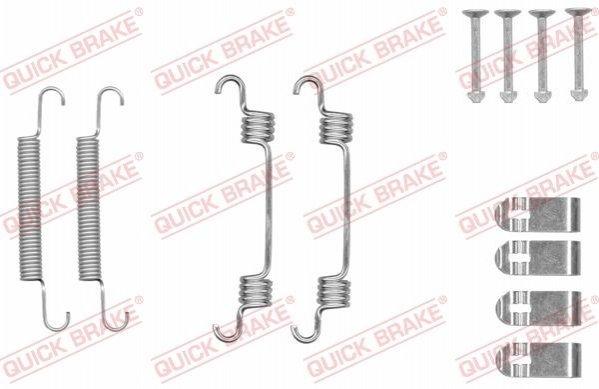 Монтажний набір колодки QUICK BRAKE 1050044 KIA Optima, Carens