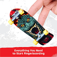 Фінгерборди Tech Deck Santa Cruz Skateboards x Godzilla Sk8Shop Bonus Pack - набір 6 шт, фото 5