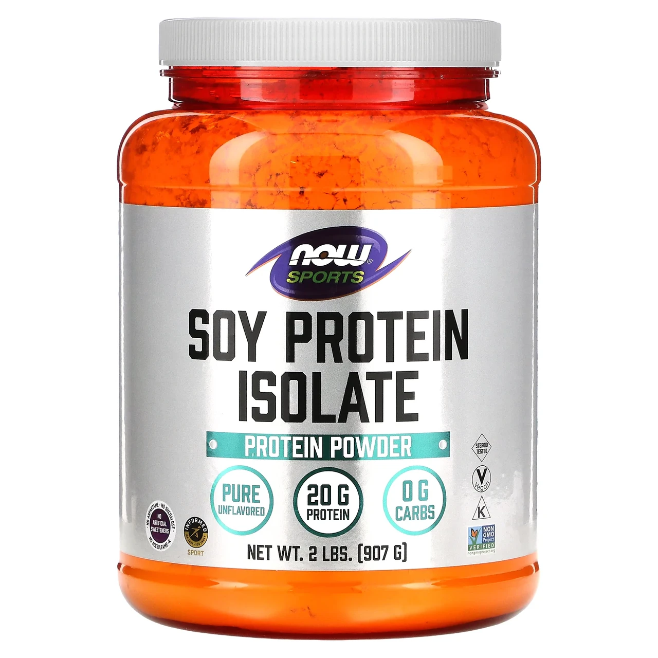 Now Foods, Sports, ізолят соєвого білка, натуральний, з нейтральним смаком, 907 р (2 фунта), Київ