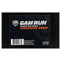 6AM Run, Vitamin Kup Coffee, відвар із корицею, 12 порційних чашок, 120 г (4,23 унції) Дніпр