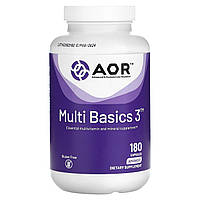 Advanced Orthomolecular Research AOR, Multi Basics · 3, 180 рослинних капсул Дніпр