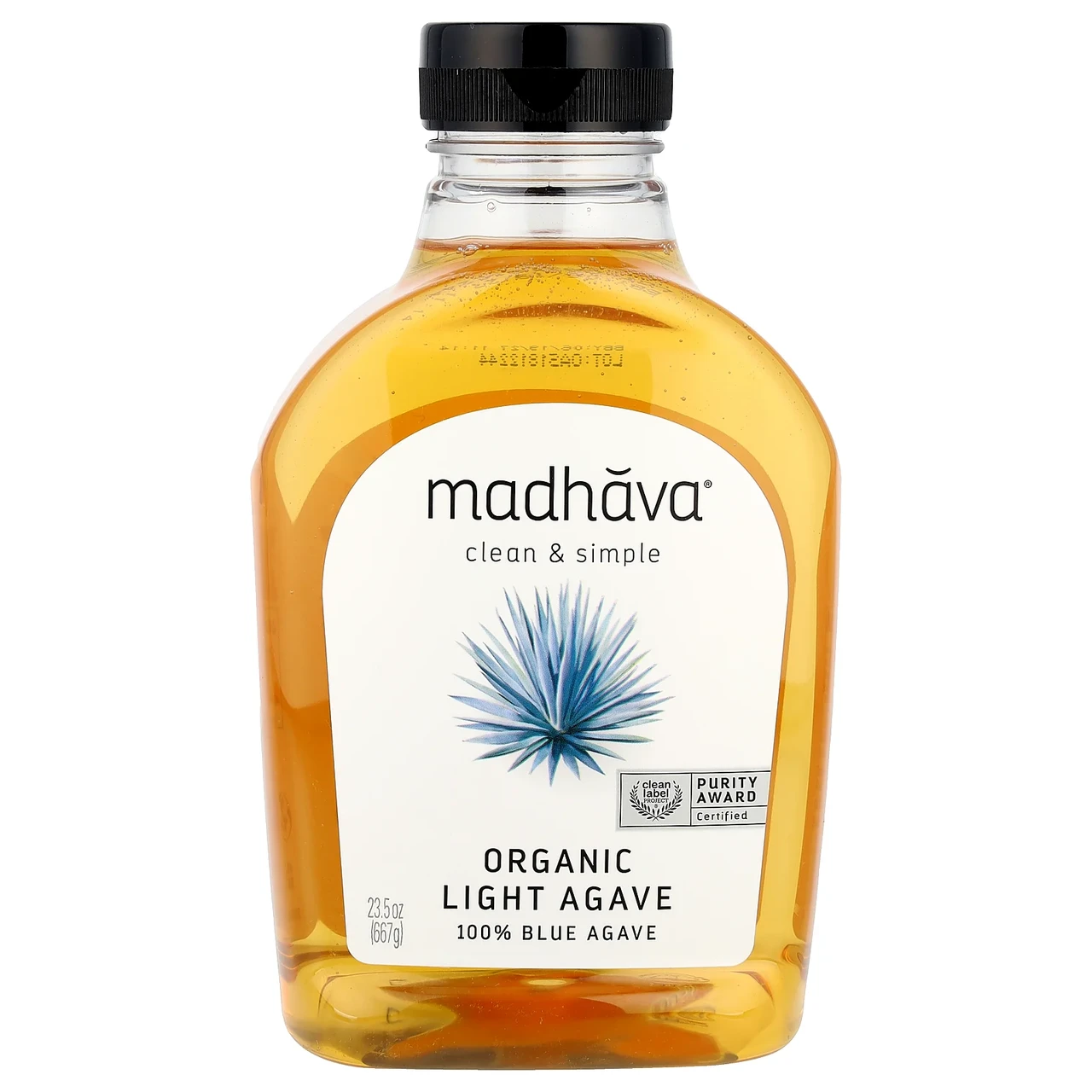 Madhava Natural Sweeteners, золотий сік органічної блакитної агави, 667 г (23,5 унції), Київ, фото 1