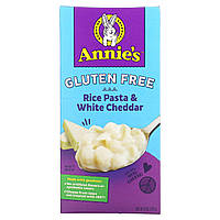 Annie's Homegrown, Рисова паста та білий чедер, без глютену, 170 г (6 унцій) Дніпр