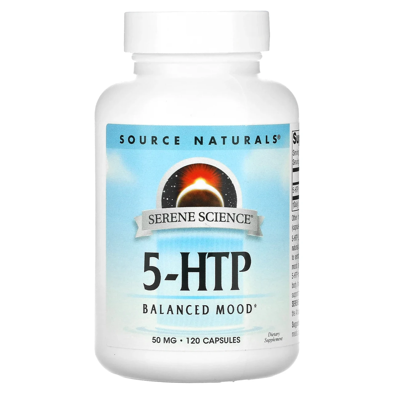 Source Naturals, 5-HTP, 50 мг, 120 капсул, Київ, фото 1