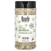 Foods Alive, харчові дріжджі, пікантний, сирний смак, 170 г (6 унцій)