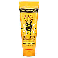 Fruit of the Earth, крем для засмаги з алое вера, темний, 237 мл (8 рідк. унцій)