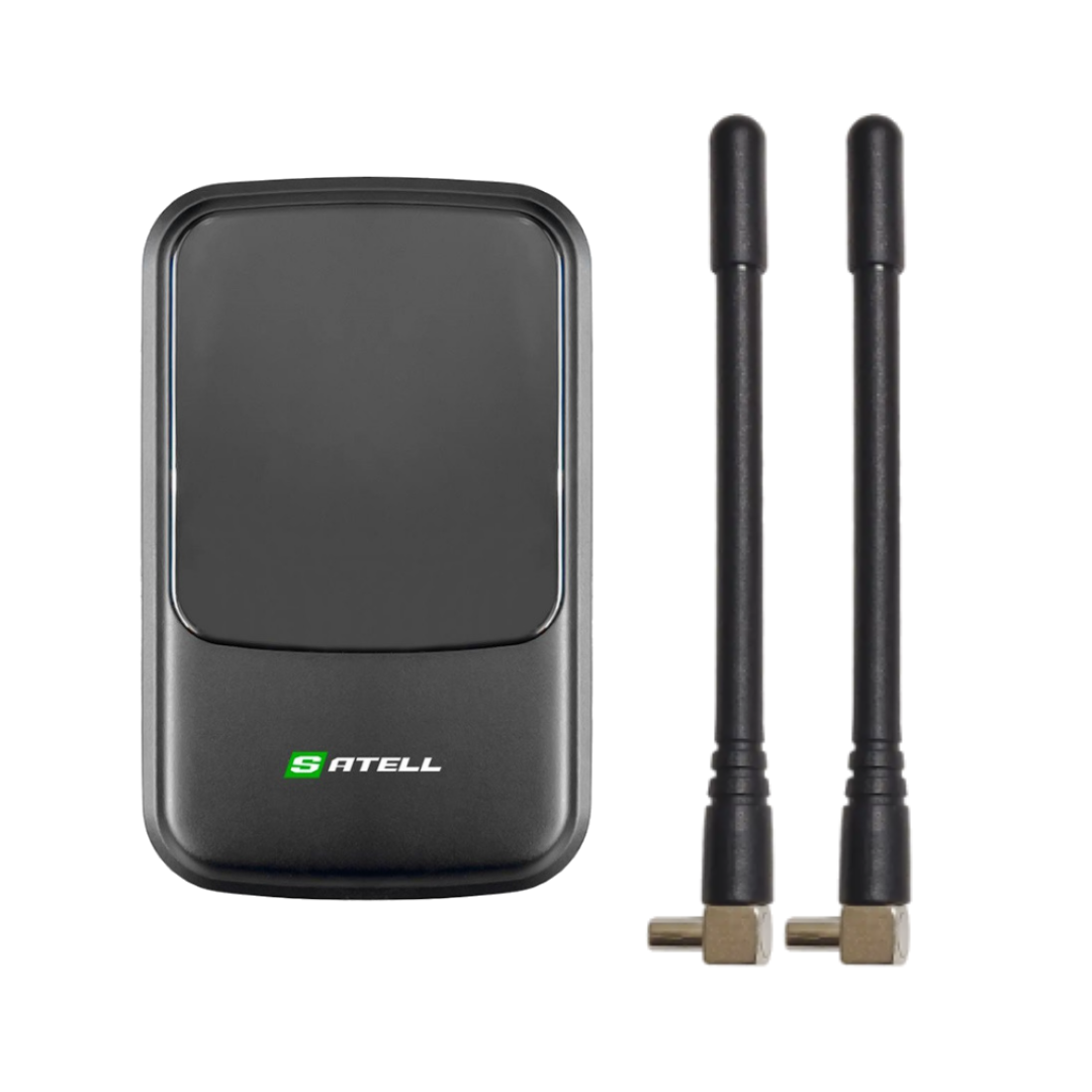 4G WiFi роутер Satell F3000 Black до 150 мбіт/сек + 2 термінальні антени 3 Дб