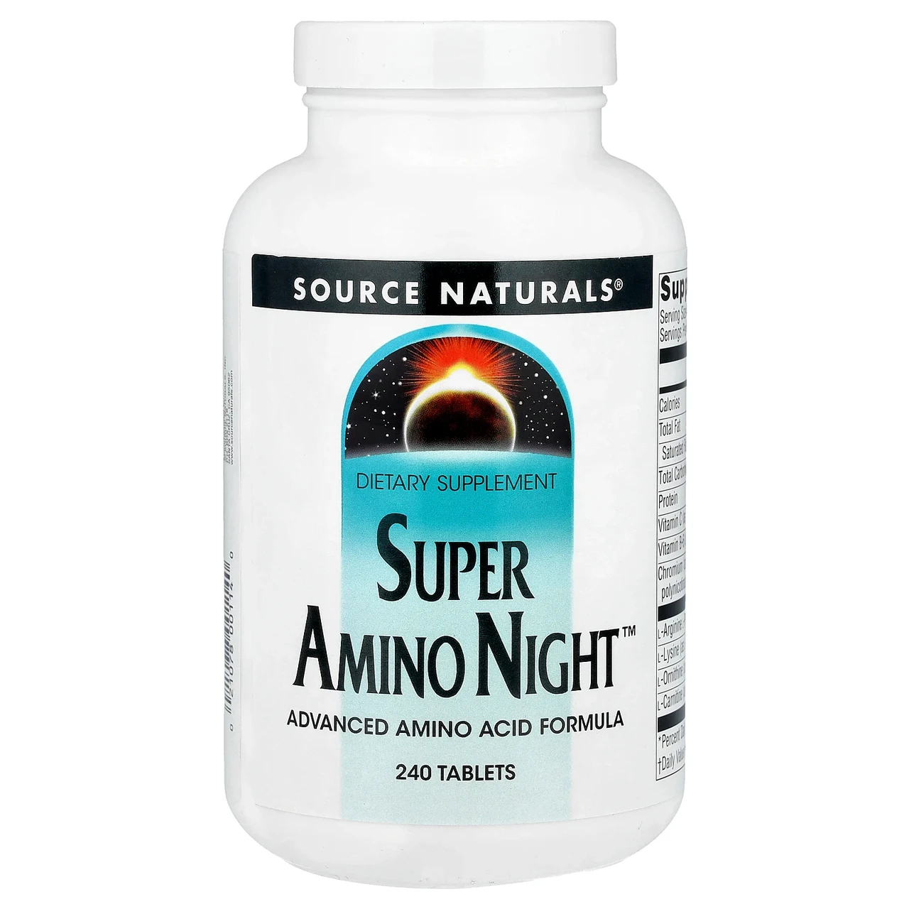 Source Naturals, Super Amino Night, 240 таблеток, Київ, фото 1