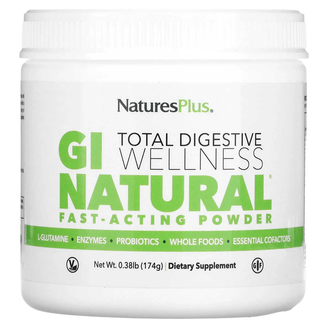Nature's Plus, Швидкодіючий порошок GI Natural, 0,38 ф. (174 м), Київ