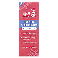 Mommy's Bliss, ланоліновий бальзам для сосків з кокосовою олією, 56 г (2 унції) Дніпро Дніпро