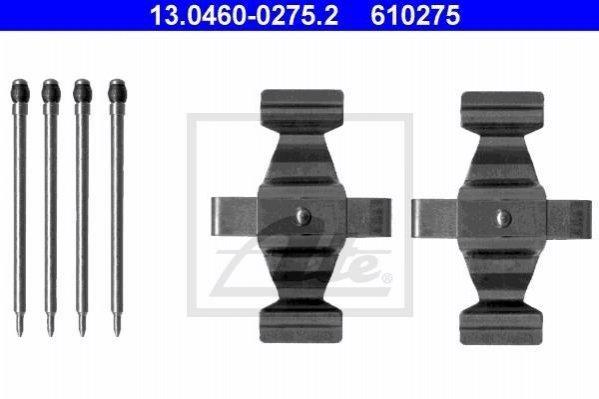 Комплектуючі для гальмівних колодок ATE 13046002752 Mercedes S-Class, C-Class, E-Class, CLS-Class 0004218091,