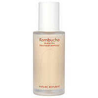 Nature Republic, чорний чай комбуча, лікувальна ампула, 78%, 1 шт.