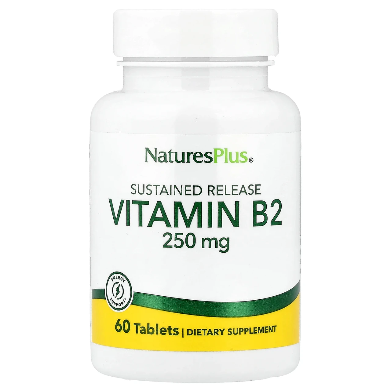Nature's Plus, Вітамін B-2, 250 мг, 60 таблеток, Київ