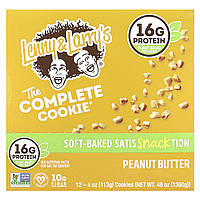 Lenny & Larry's, The Complete Cookie®, арахісова паста, 12 різновидів печива, 113 г (4 унції)