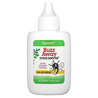 Quantum Health, Buzz Away Sting Soothe, засіб проти укусів комах, додаткова сила, 30 мл (1 рідк.