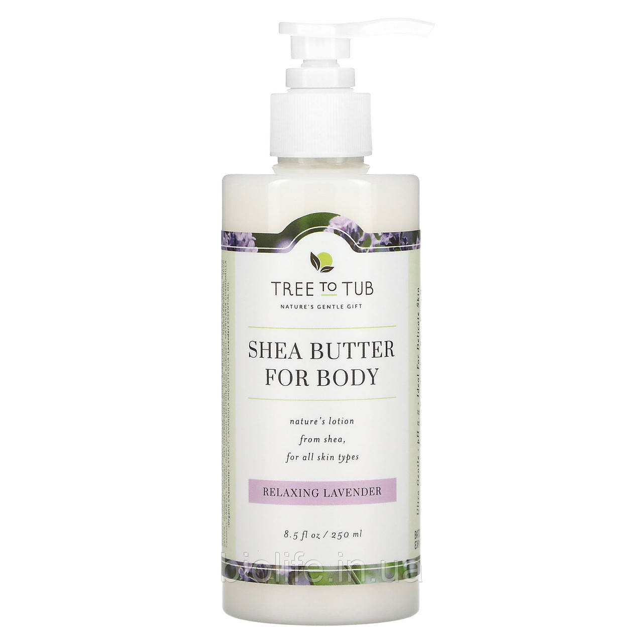 Tree To Tub, олія ши для тіла, що швидко вбирається лосьйон для сухої, чутливої шкіри, розслабляє оригінал, фото 1