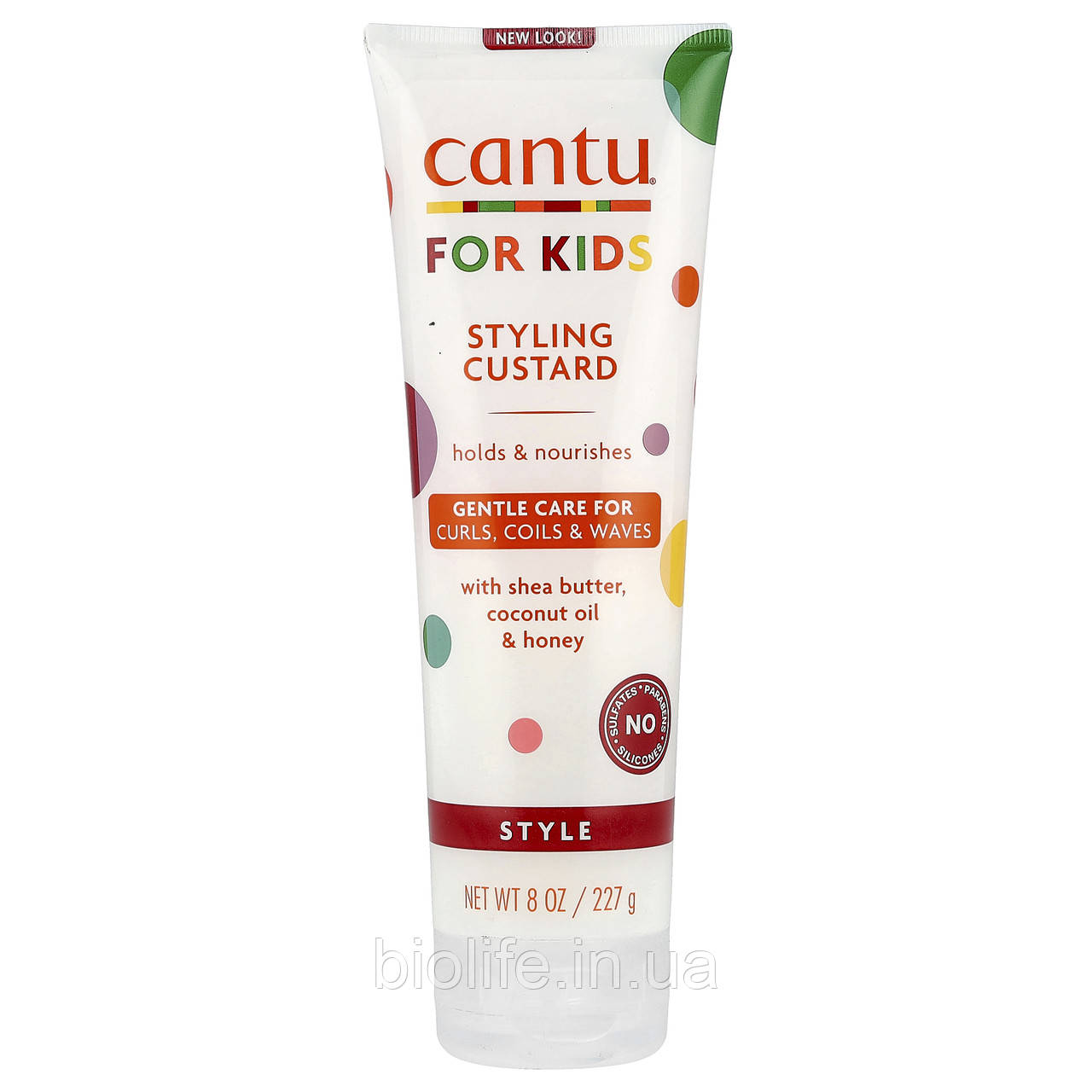 Cantu, Care For Kids, гель для укладання волосся, для дітей, 227 г (8 унций) оригінал, фото 1