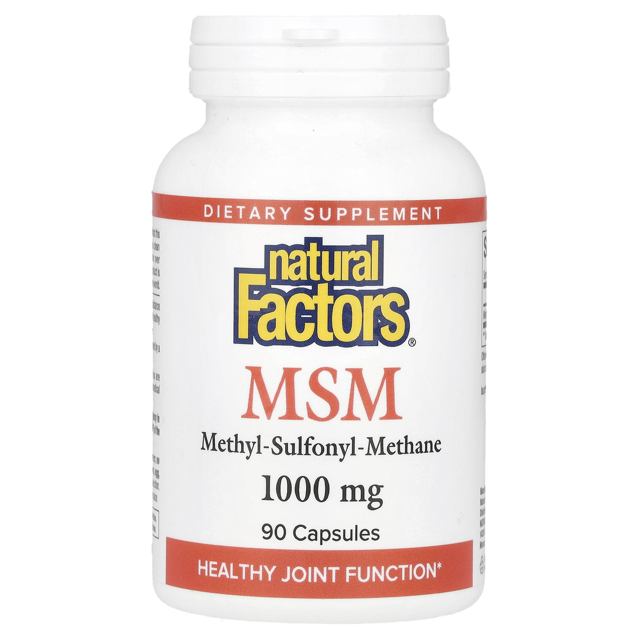 Natural Factors, МСМ, 1000 мг, 90 капсул, Київ