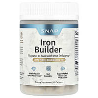Snap Supplements, Iron Builder, 60 капсул