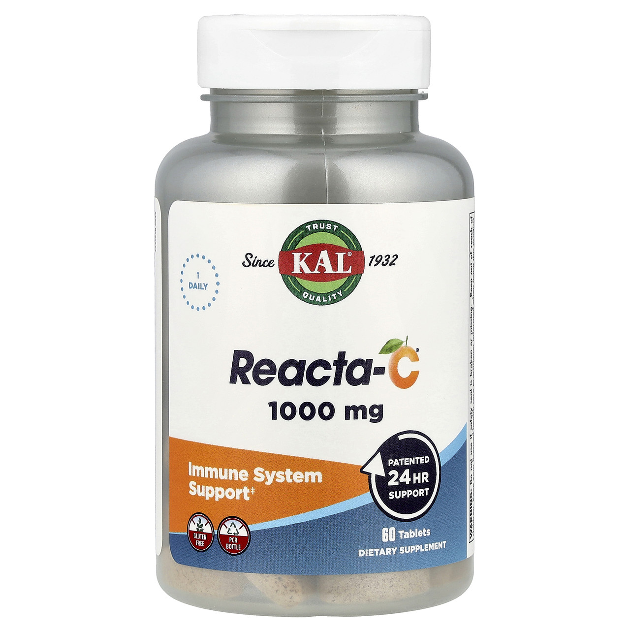 KAL, Reacta-C, 1000 мг, 60 таблеток, Київ
