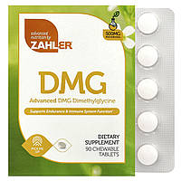 Zahler, Advanced DMG, Dimethylglycine, 500 mg, 90 Chewable Tablets Днепр